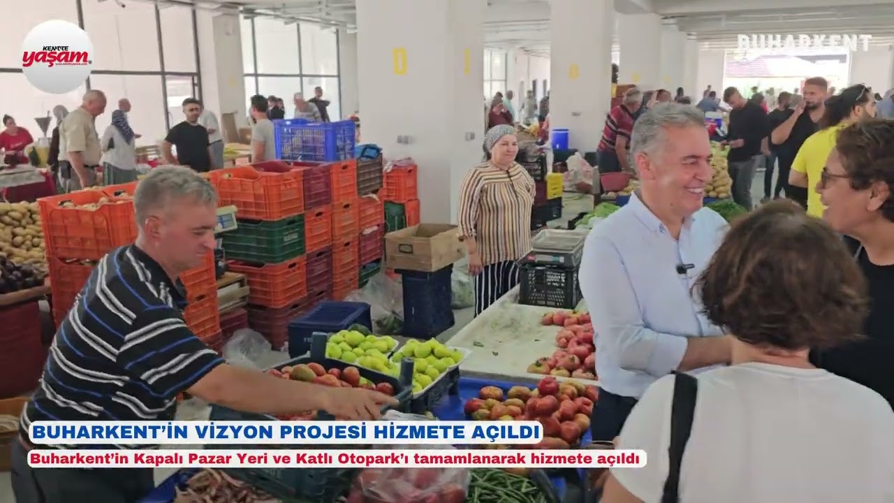 BUHARKENT’İN VİZYON PROJESİ HİZMETE AÇILDI