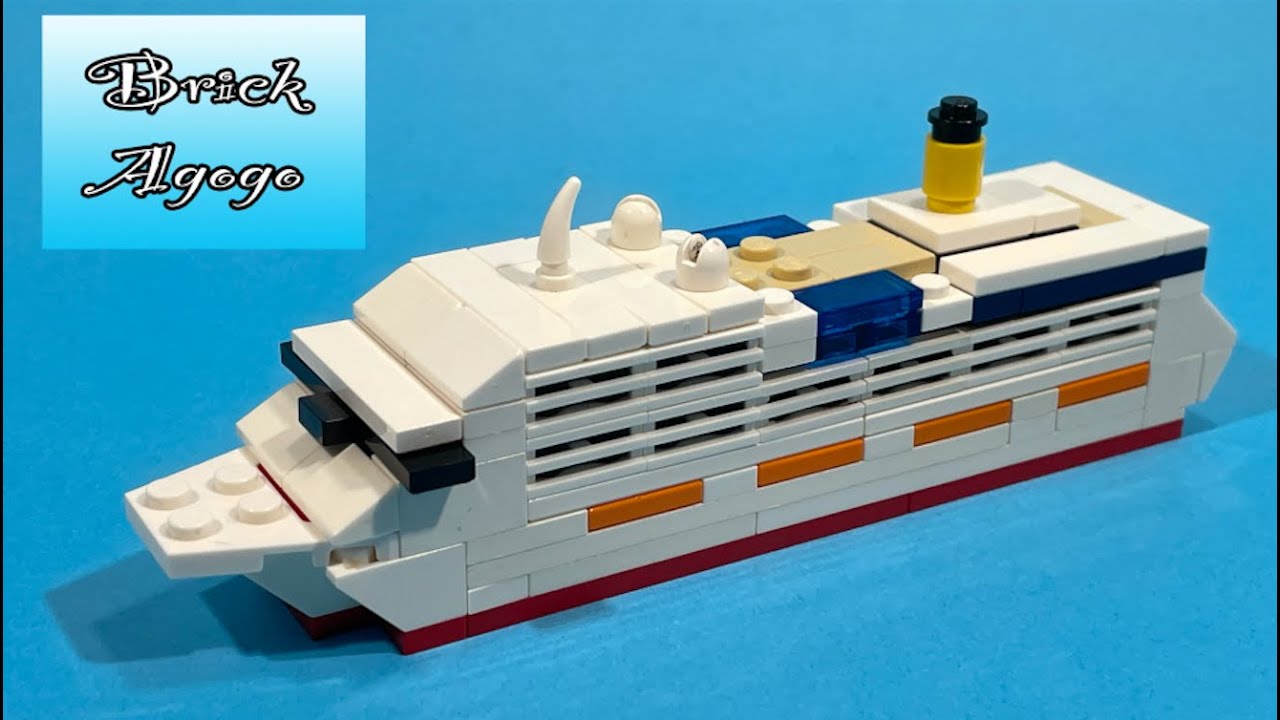 Lego Costa Concordia(2025) - Lego Custom MOC