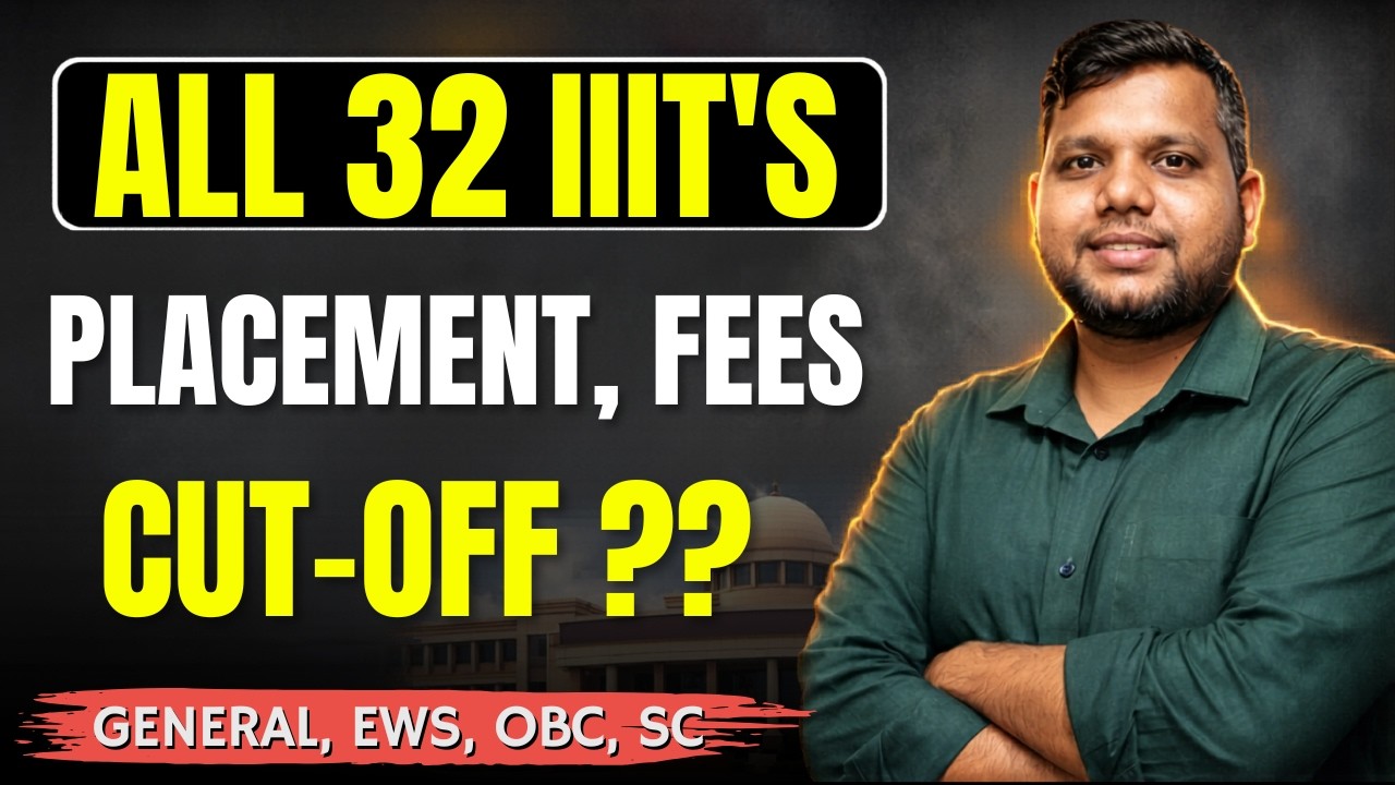 Top IIITs in 2026: Placements,  Category Wise Cutoff & Fee Structure | Which IIIT is Best For You? 🚀