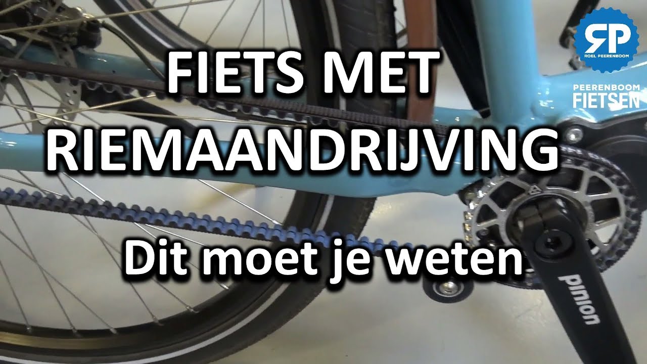 FIETS MET RIEMAANDRIJVING: Dit moet je weten