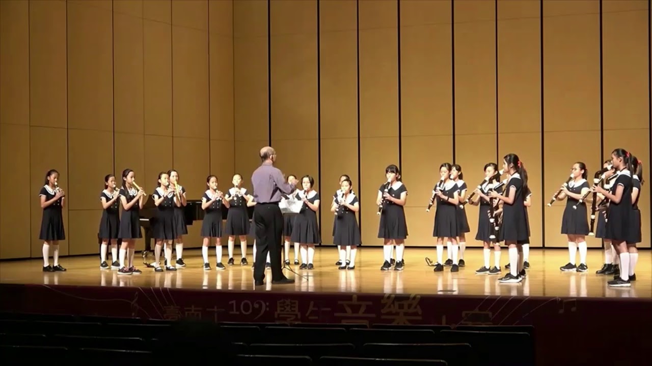 台南市日新國小直笛團 直笛合奏 John Pitts - Cherry Tree Rag