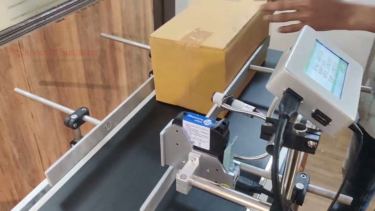 Online Thermal Inkjet Printer P200 to print on Corrugated Boxes (25.4mm Print Height)