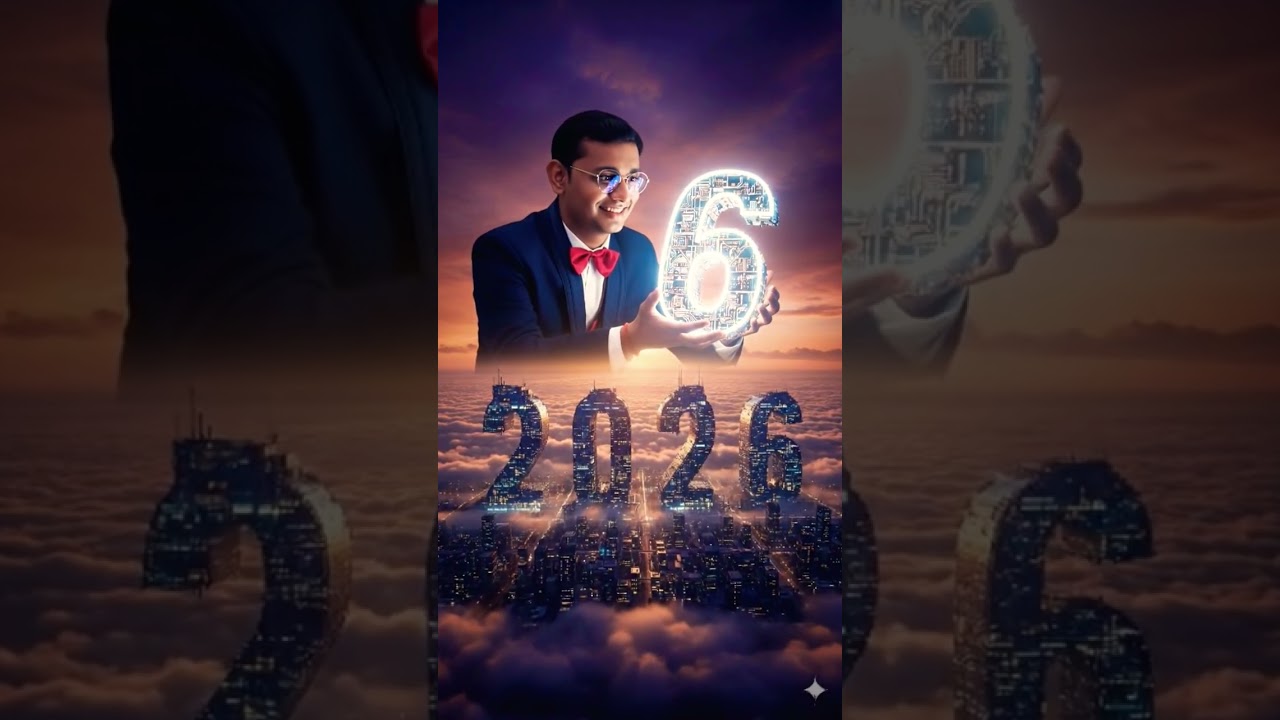 How to create ai generated video in gemini| Happy new year 2026