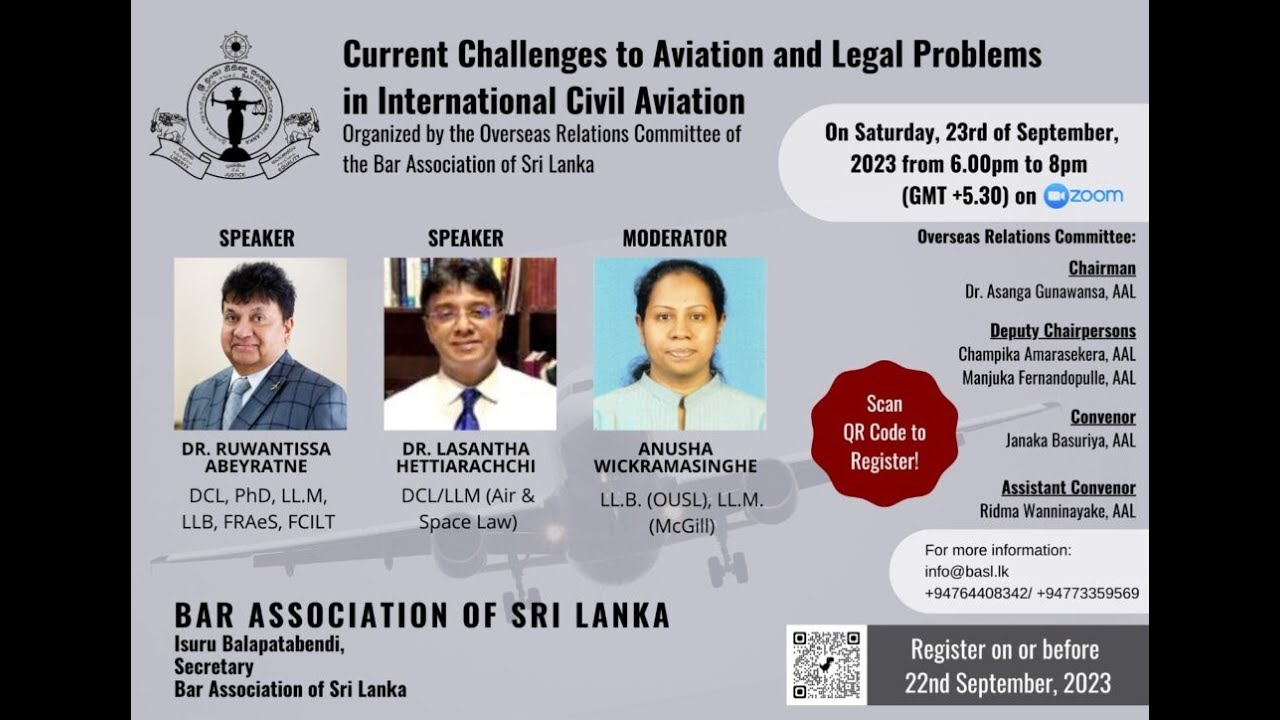Current Challenges to Aviation and Legal Problems in International Civil Aviation