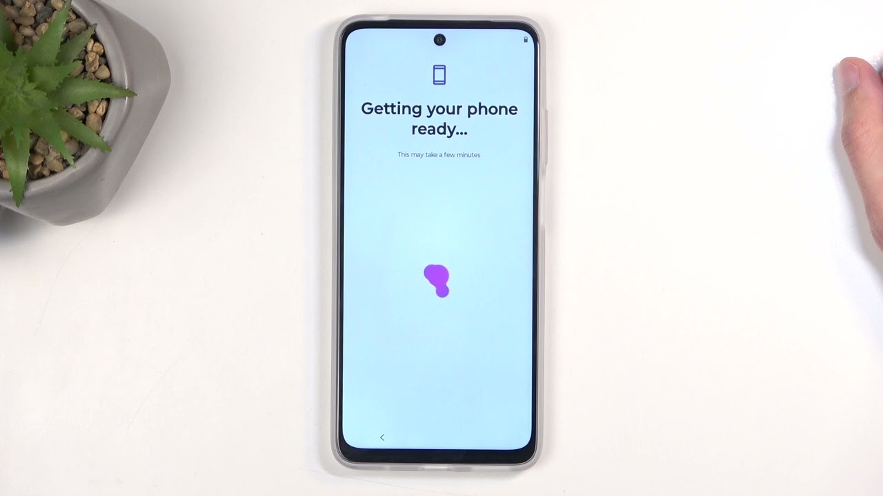 MOTOROLA Moto E15 Set Up Process