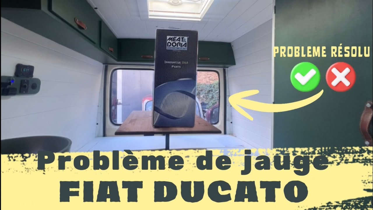 FIAT DUCATO PROBLÈME DE JAUGE ...