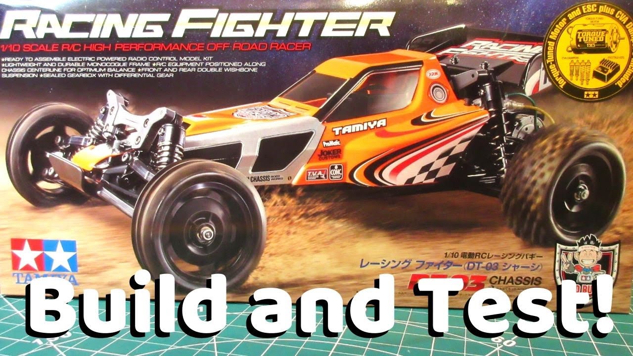 Tamiya DT-03 Racing Fighter Build. Box to Bash in 3 Minutes !
