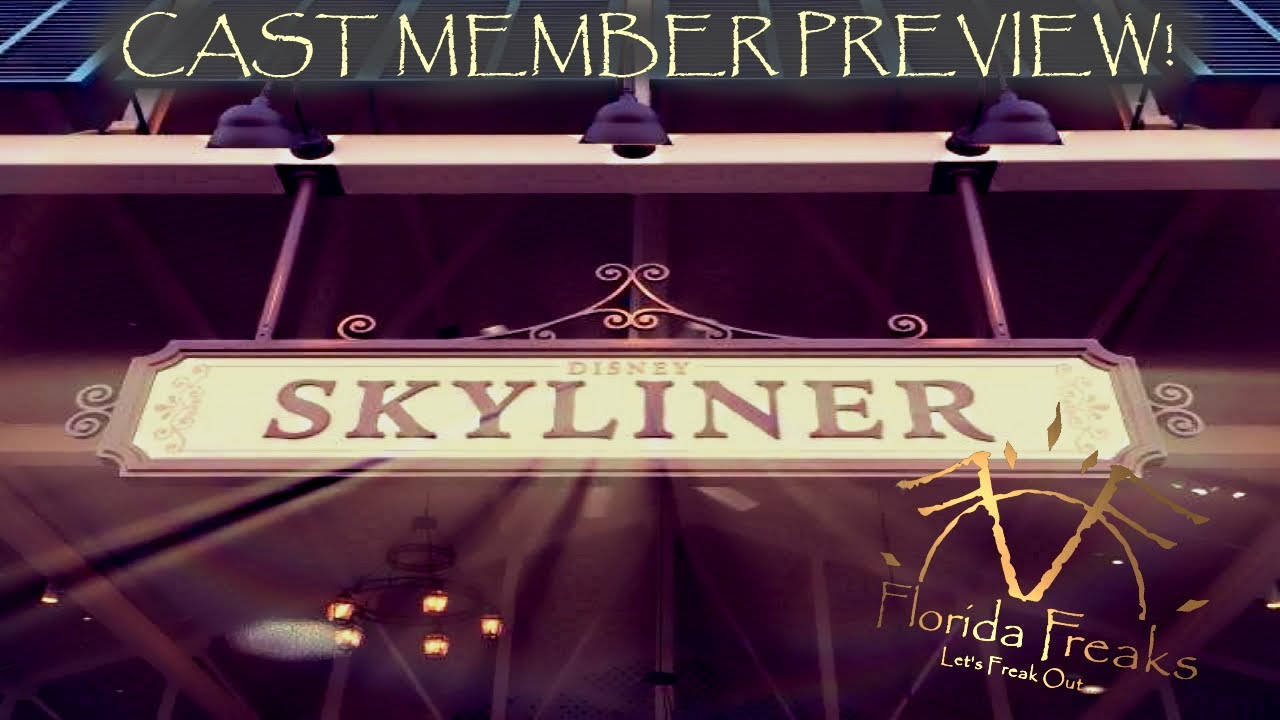 DISNEY SKYLINER CAST MEMBER PREVIEW!