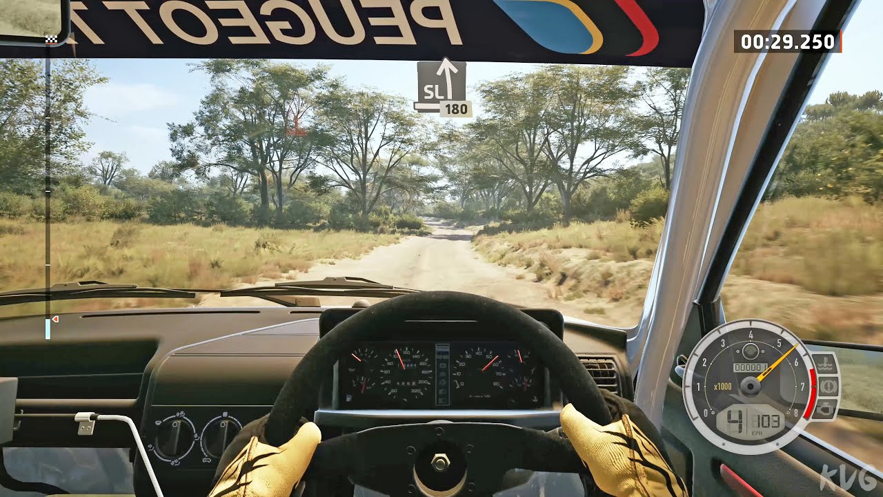 EA Sports WRC - Peugeot 205 GTI 1991 - Cockpit View Gameplay (PC UHD) [4K60FPS]