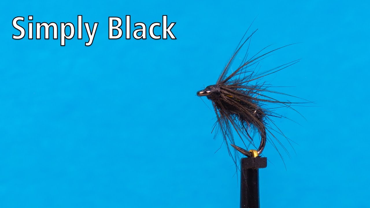 Simply Black - stromauf- & stromabwärts… mit dieser schwarzen Nassfliege zum Erfolg!