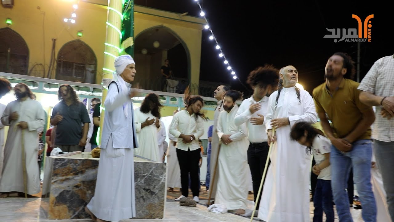 طقوس في التكية القادرية في الزبير  احياءً لرمضان
