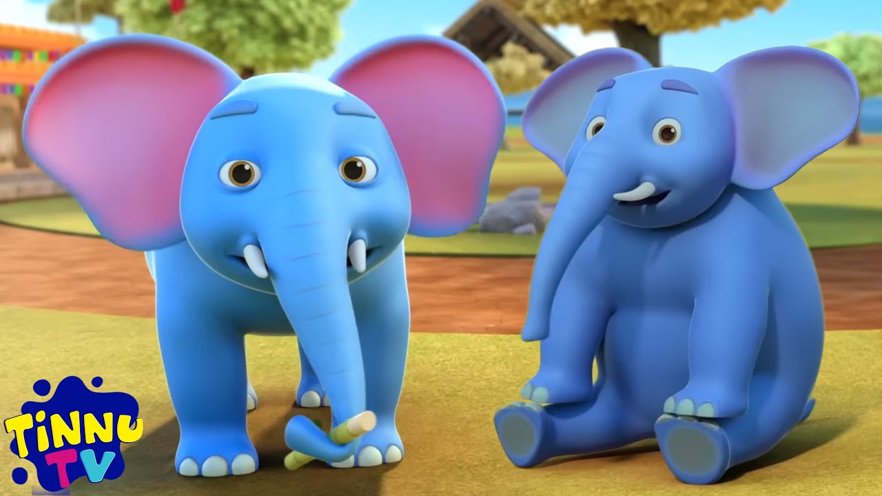 Ek Mota Hathi Jhoom Ke Chala, एक मोटा हाथी, Sher Nirala Aaya + Animal Songs and Cartoon Rhymes