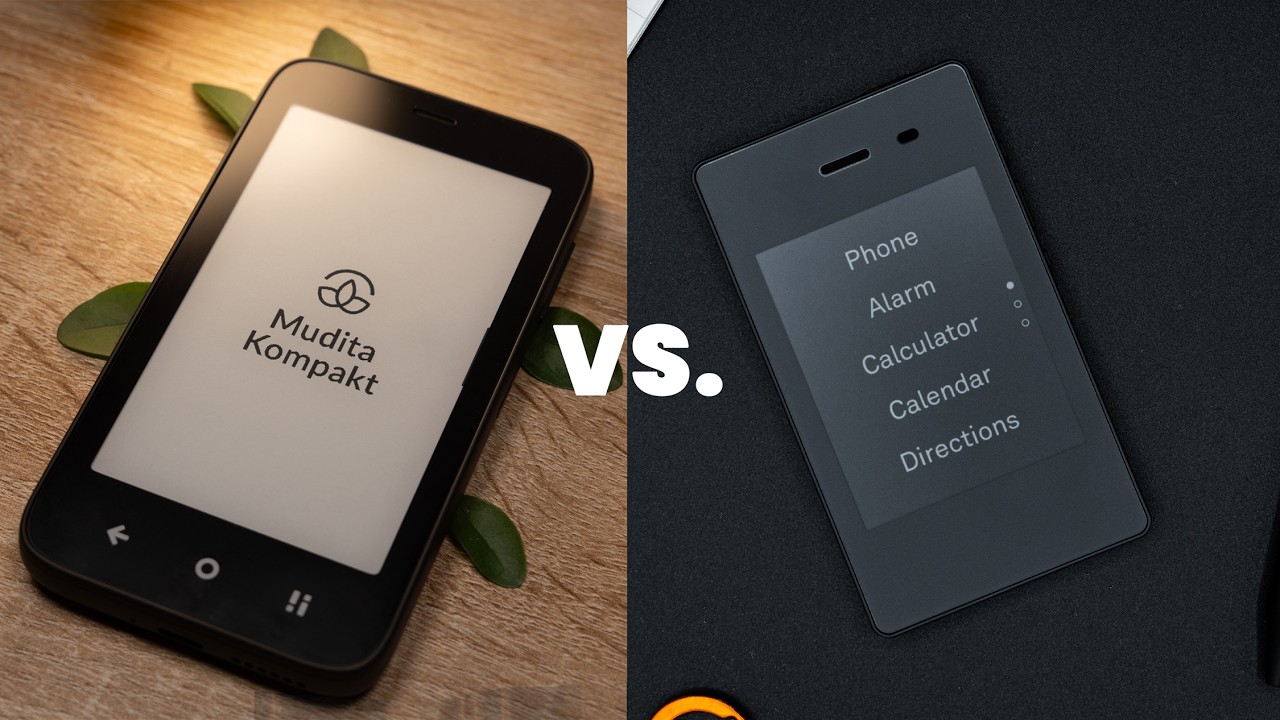 Mudita Kompakt vs. Light Phone 2 / Dumbphone comparison!