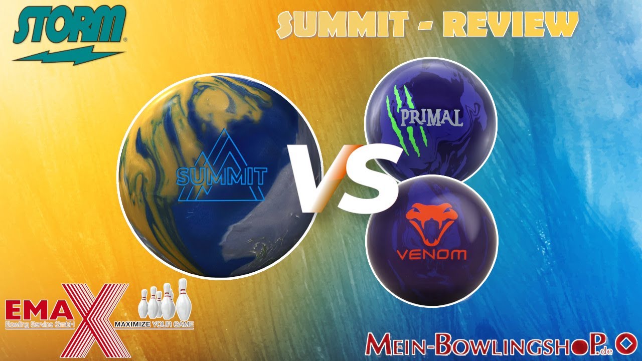 Storm Summit vs. Motiv Venom Shock vs. Motiv Primal Shock – Emax Bowling Ball Reviews