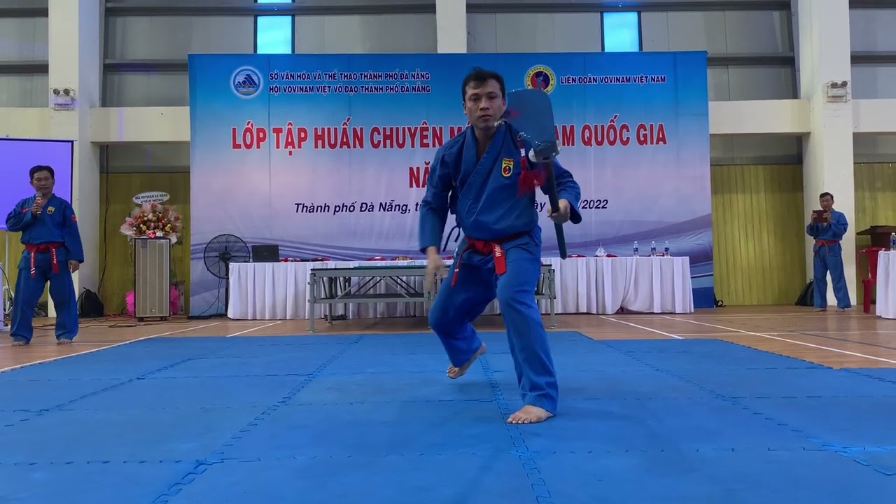Tập huấn chuyên môn Vovinam 2022 Nhật nguyệt đại đao
