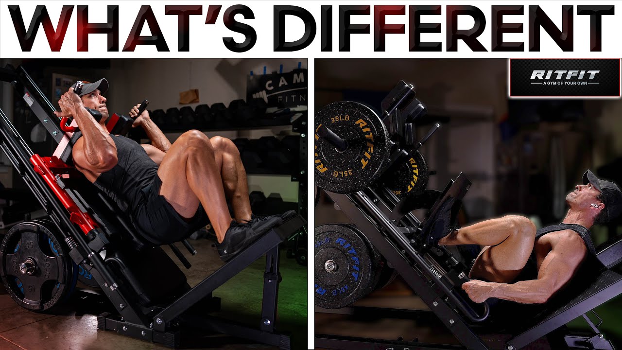 RitFit Gazelle Pro vs Original Leg Press/Hack Squat – Which is BEST for YOUR Home Gym?