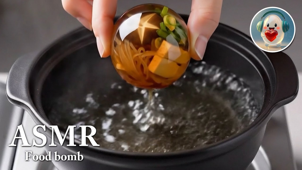 【ASMR】Pick One! Delicious Meal in 5 Seconds. Dreamy Food Bombs 🫧