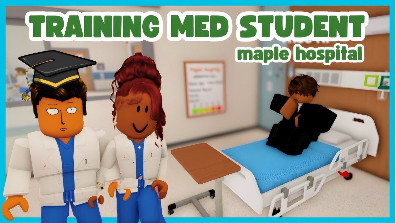 СТУДЕНТ-МЕДИКАНТ 🎓 БОЛЬНИЦА MAPLE ROBLOX