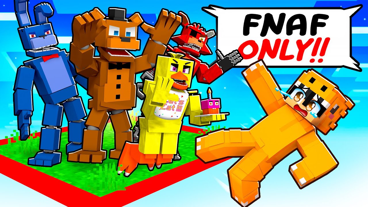 LOCKED on ONE CHUNK with FIVE NIGHTS AT FREDDY'S!