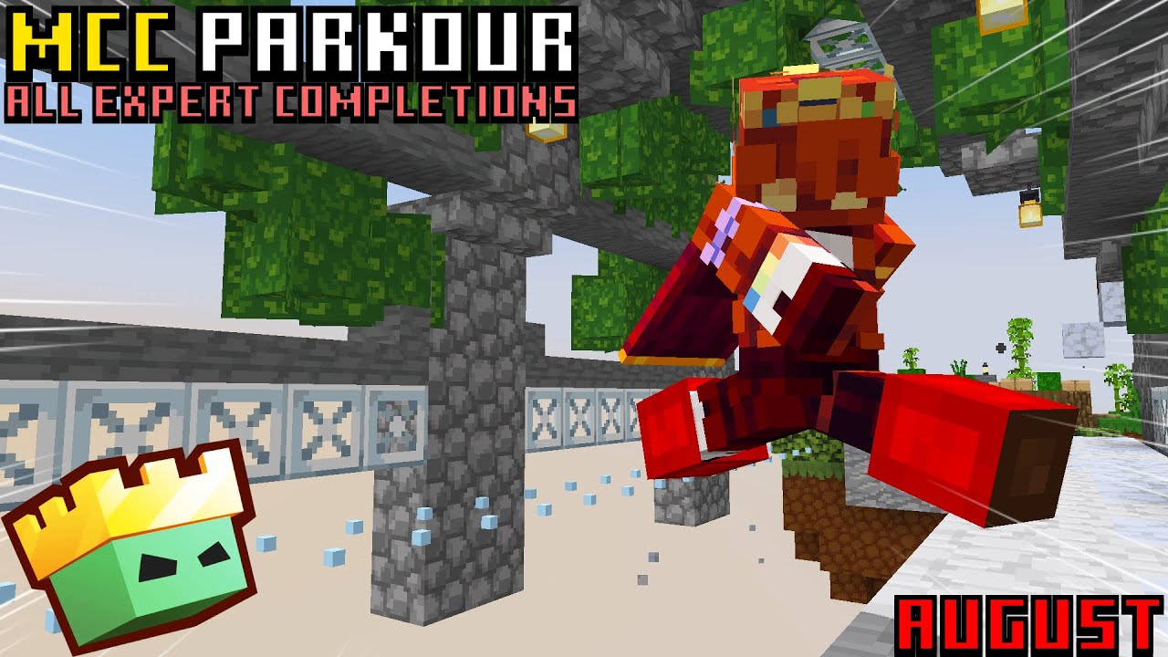 MCCI Parkour Warrior Dojo ALL EXPERT Speedruns (August)