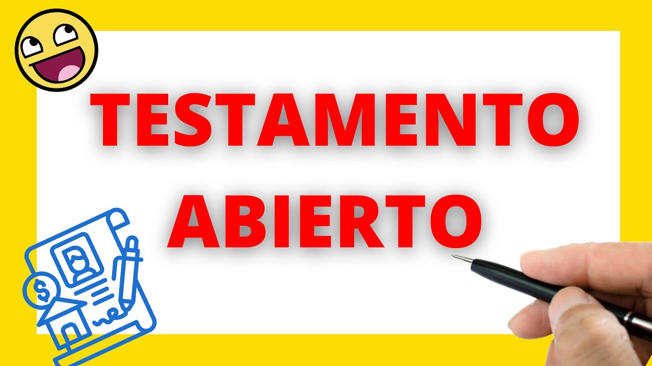 El testamento ABIERTO 📜