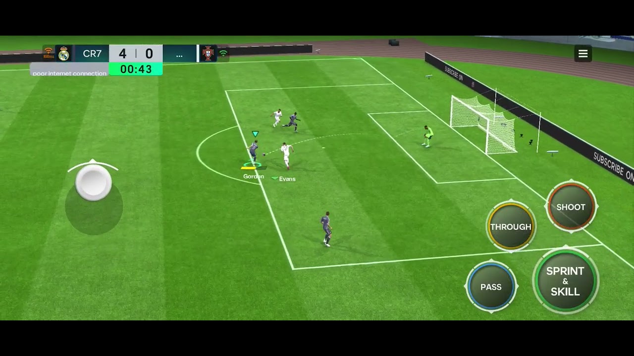 Playing FIFA