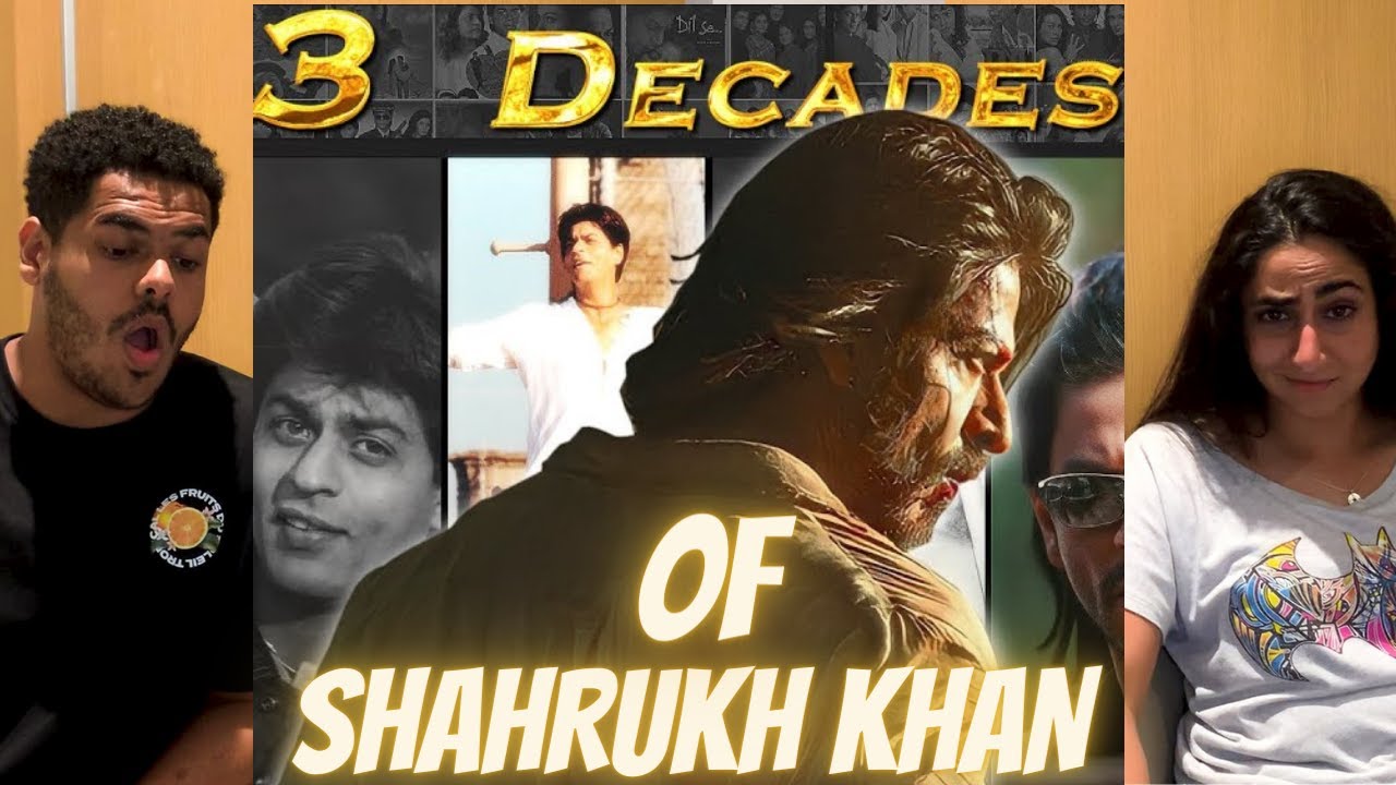3 десятилетия реакции арабов на SRK | Дань уважения легенде индийского кино 2022 | SRK SQUAD