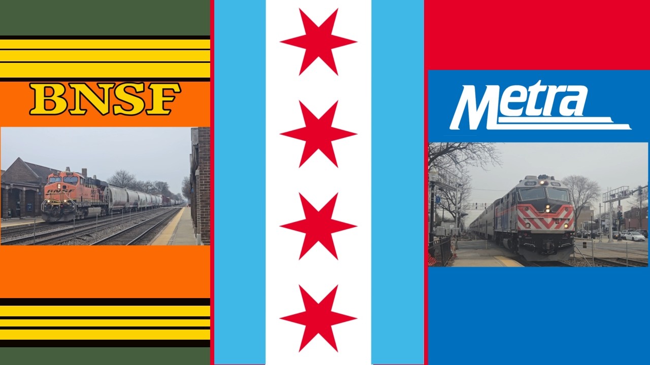 2 year railfan anniversary! BNSF racetrack action in la grange Illinois!