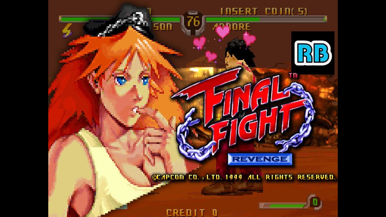 1999 [60fps] Final Fight Revenge Poison ALL
