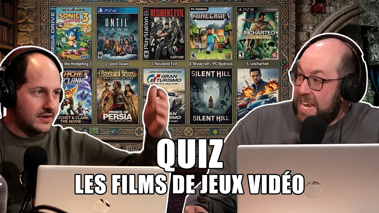 EXTRAIT - Quiz Les films de jeux vidéo!