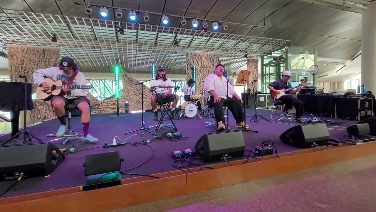 SaintsAmongstSinners Baybeats 2025 live acoustic sets  @Esplandes on 1/11/25
