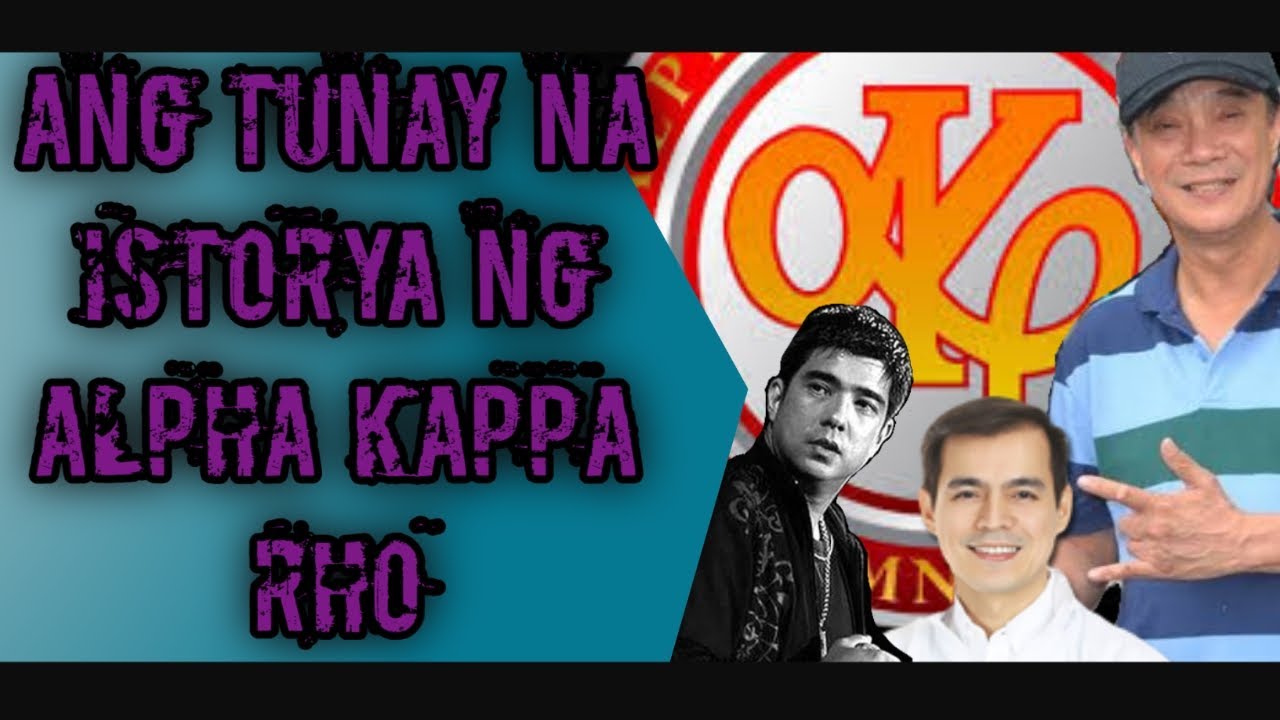 ALPHA KAPPA RHO - KWENTO NG PINAGMULAN NG KAPATIRANG AKRHO