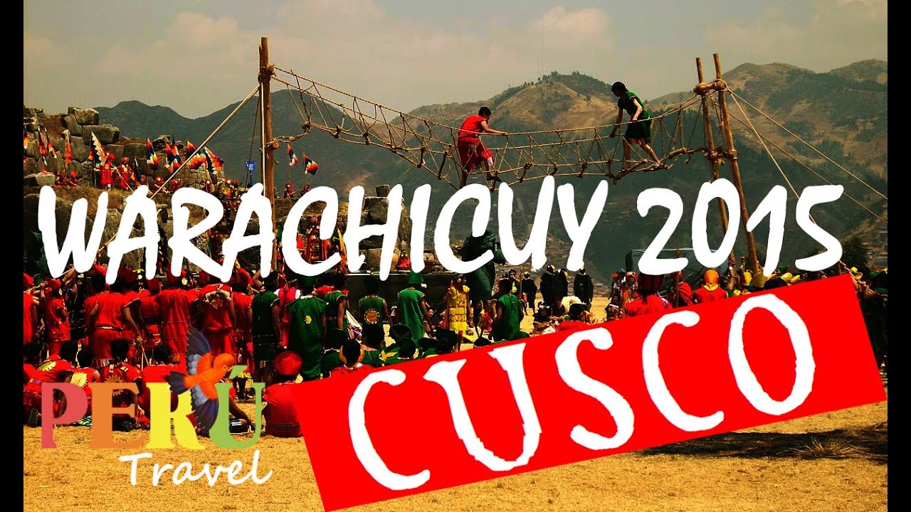 WARACHICUY  Colegio Ciencias - Cusco ( ceremonia inca para pasar de niño a hombre )