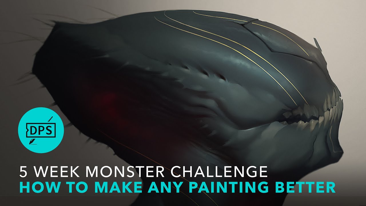 Concept Art Exercise: How to Make Your Paintings Instantly BETTER in 1 Simple Step