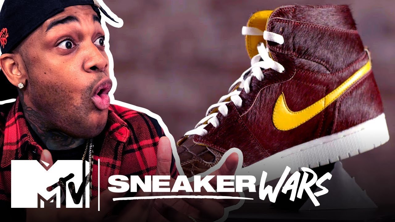 Custom Air Jordan 1 Challenge: Skins Edition | MTV Sneaker Wars