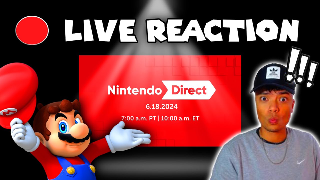 Nintendo Direct LIVE REACTION! Show Me Donkey's Kong!