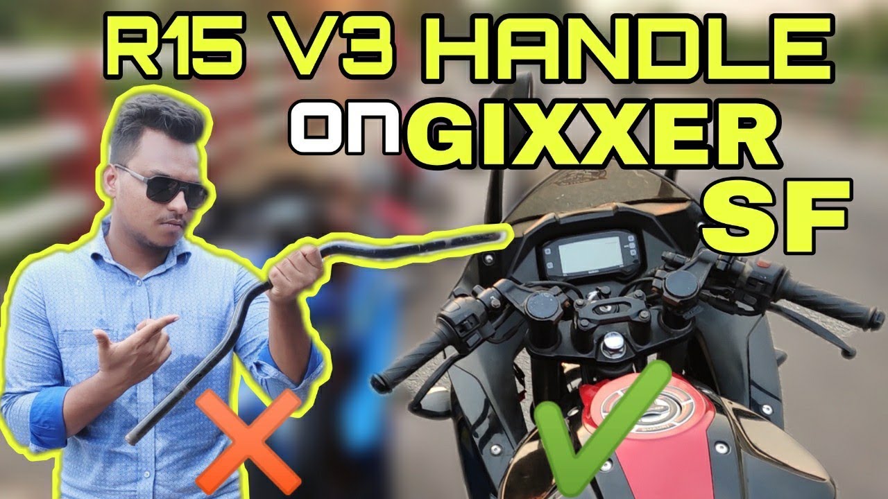 Gixxer SF Handle Bar Modification | Clip-On Installation Guide | AKIB |