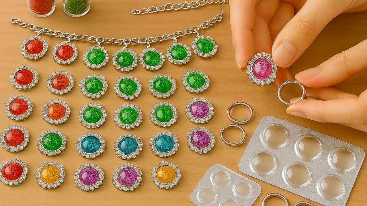 Don’t Throw Away Blister Packs! Make Gorgeous Resin Anklets_ BLISTER PACK