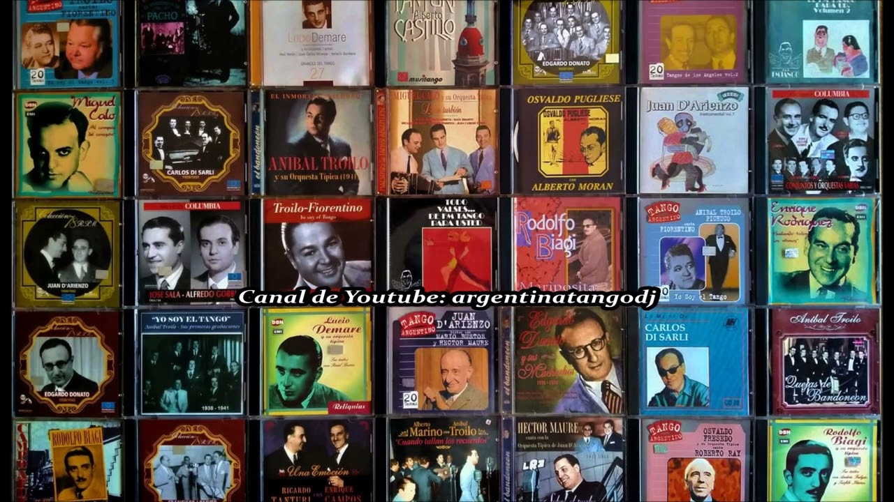 LAS MEJORES ORQUESTAS TÍPICAS: TANGOS INOLVIDABLES (D'ARIENZO, CANARO, TROILO, PUGLIESE & OTROS)