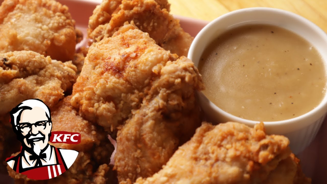 How To Cook KFC Style Fried Chicken Recipe plus KFC Gravy from Scratch