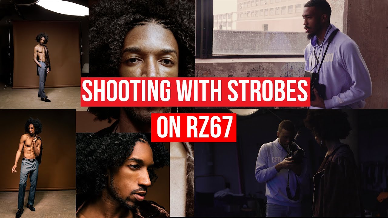 Shooting w  Strobes w Mamiya RZ67 Film vs  Digital