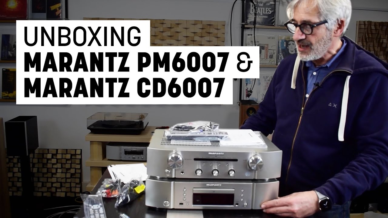 UNBOXING Amplificatore Marantz PM6007 e Lettore CD6007