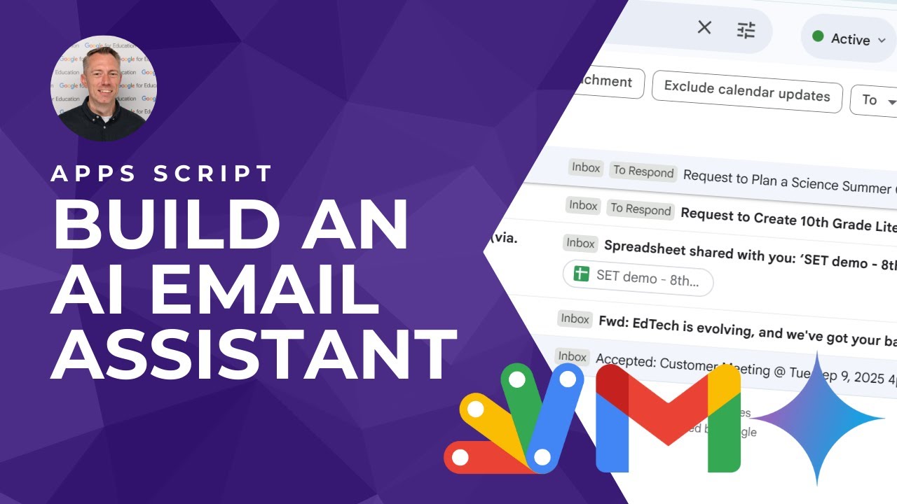 Automate Gmail with Google Apps Script & Gemini AI | Full Tutorial