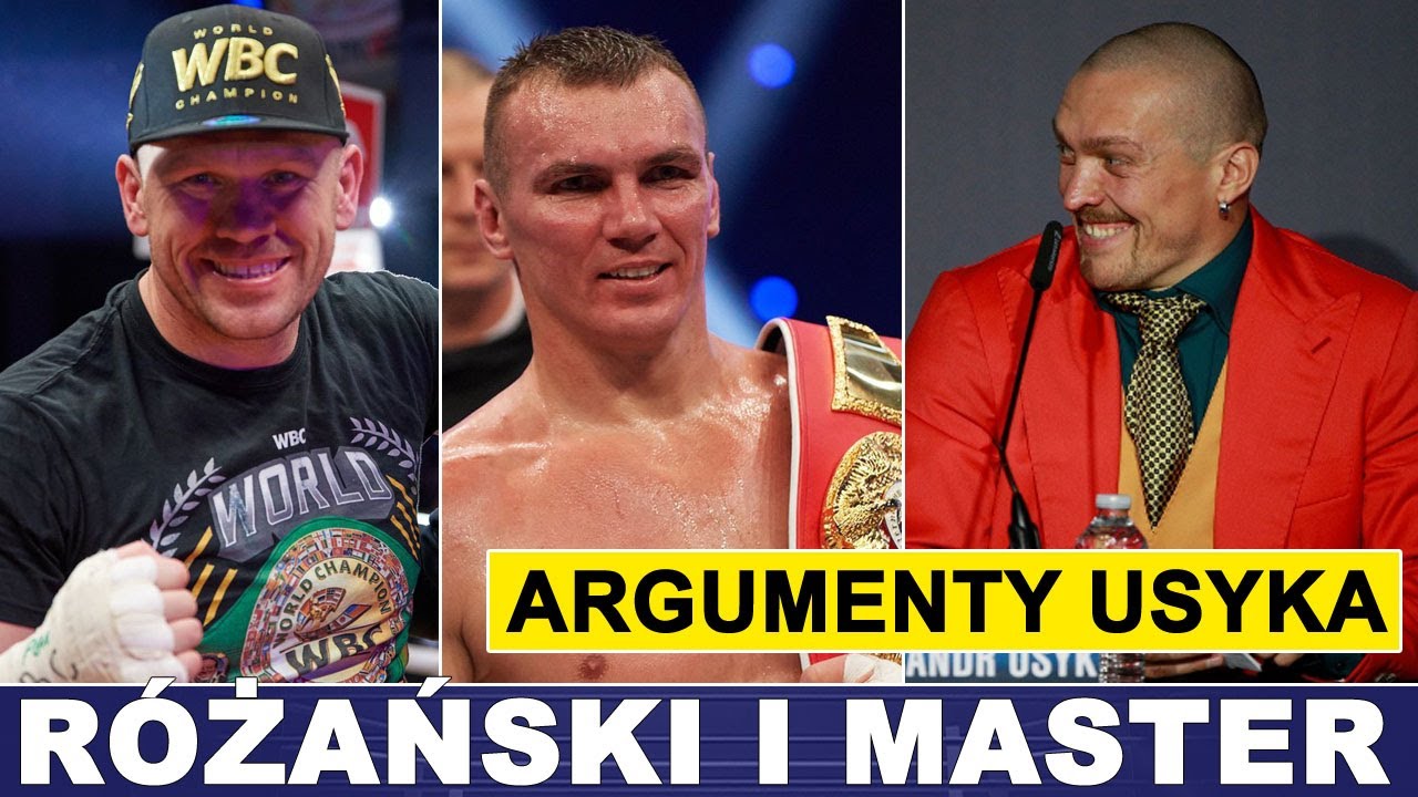 MASTER I R&Oacute;ŻAŃSKI MAJĄ DATY PRZETARG&Oacute;W, USYK MA ARGUMENTY