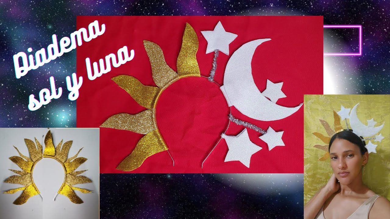 Diadema sol y luna