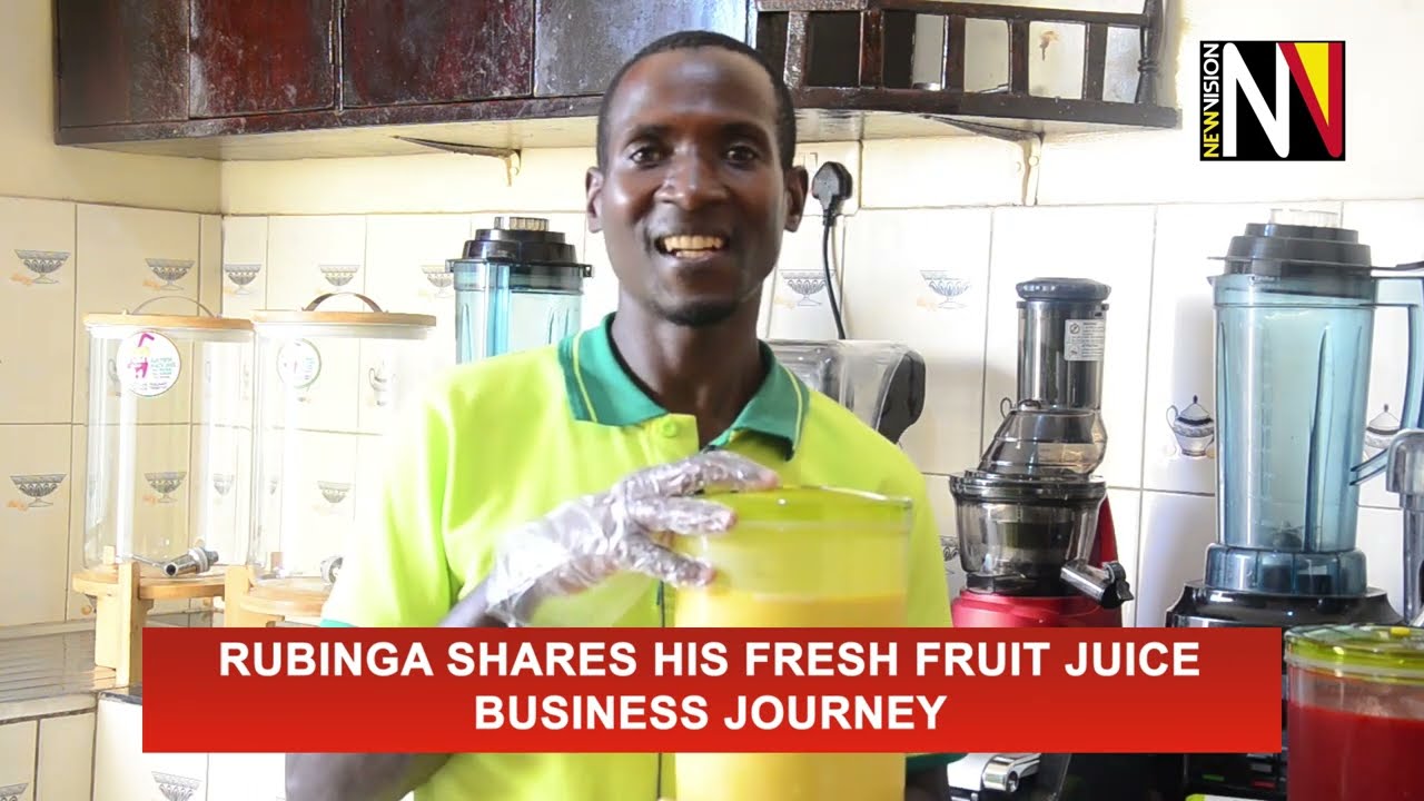 Rubinga Shares His Fresh Fruit Juice Business Journey