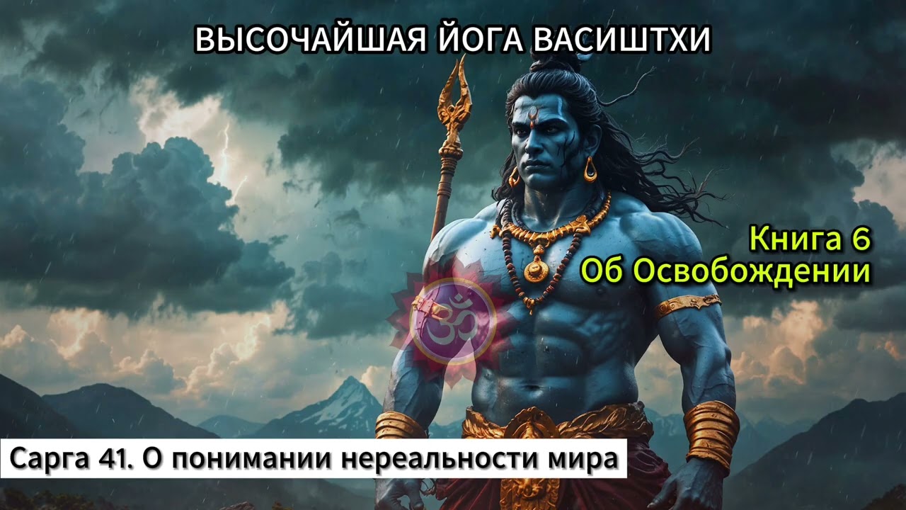 Йога Васиштха | Книга 6 - [Сарга 41/128] | О понимании нереальности мира | Аудиокнига в ролях