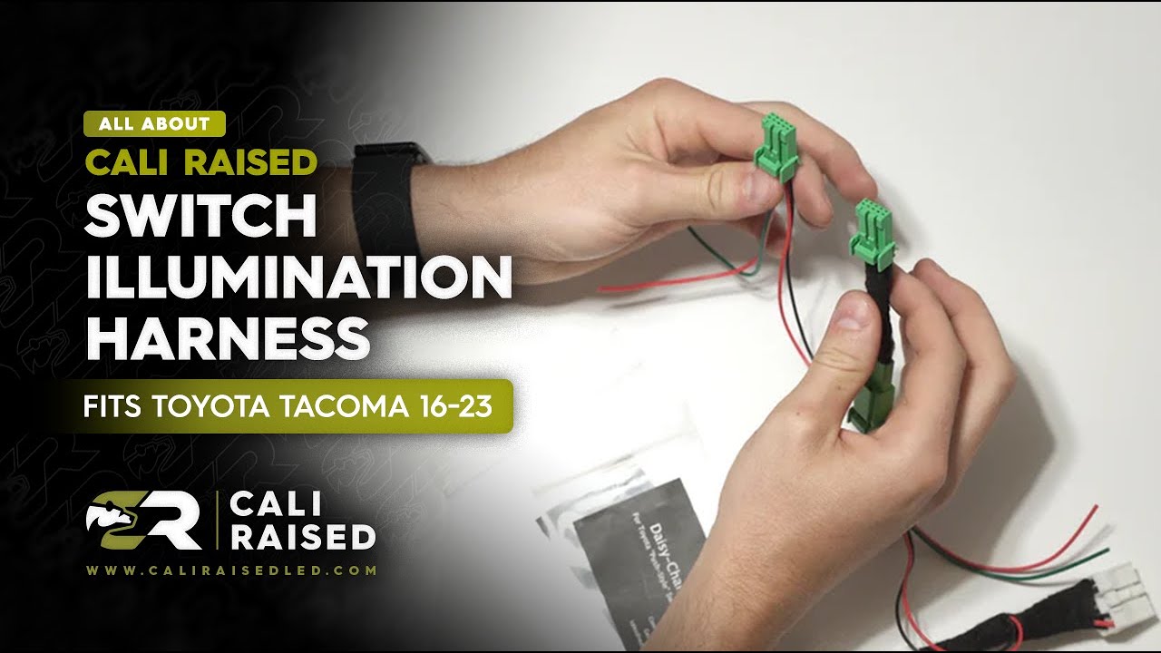 All About: Plug and Play Switch Illumination Harness By Cali Raised LED