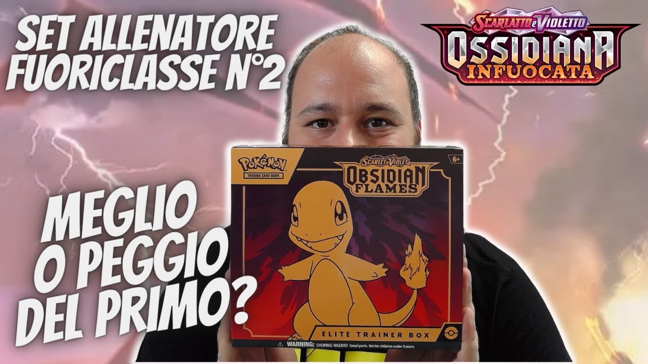 A caccia di FUORISERIE! Apro un altro SET ALLENATORE FUORICLASSE di OSSIDIANA INFUOCATA