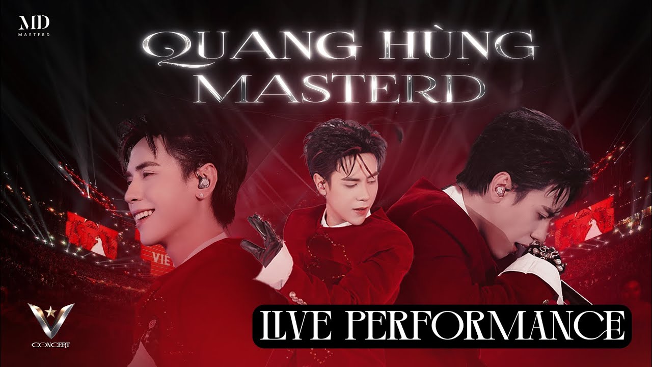 Quang Hùng MasterD - Live Stage at V Concert 2025 - Full Performance